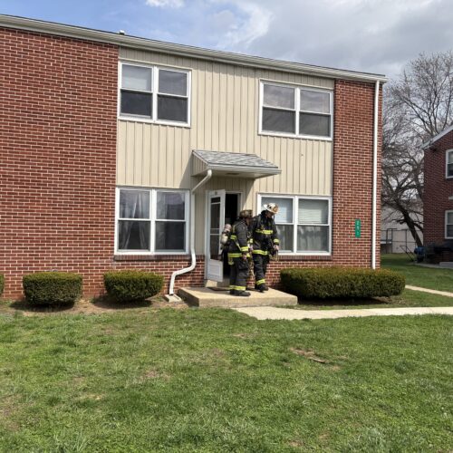 CFD crews handle smoke inside on Birch St.