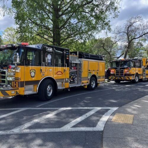 HQ Station units handle Elevator Rescue