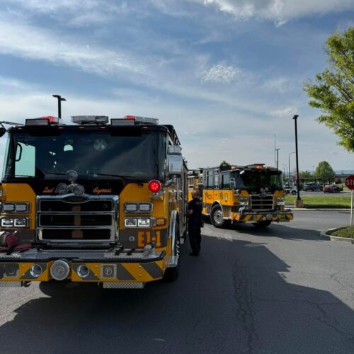 CFD Engine Companies handle brush Fire