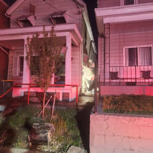 South 2nd St. Home damaged in Evening Fire