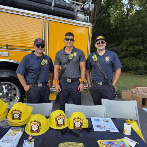 Chambersburg Fire Dept at National Night Out