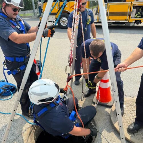 D Shift conducts Confined Space Training