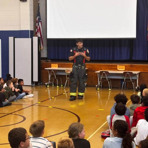 CFD Visits Andrew Buchanan Elementary